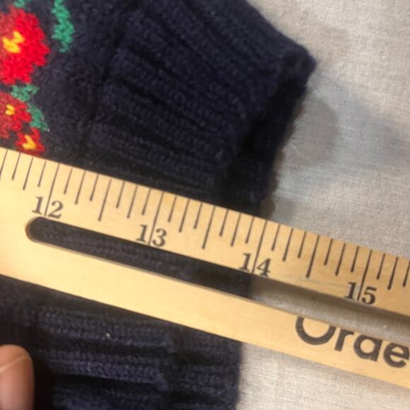 Vintage BT Kids 3T Birdhouse Sweater Collar Plaid Bow Cottagecore Vintage Cute - Picture 11 of 11